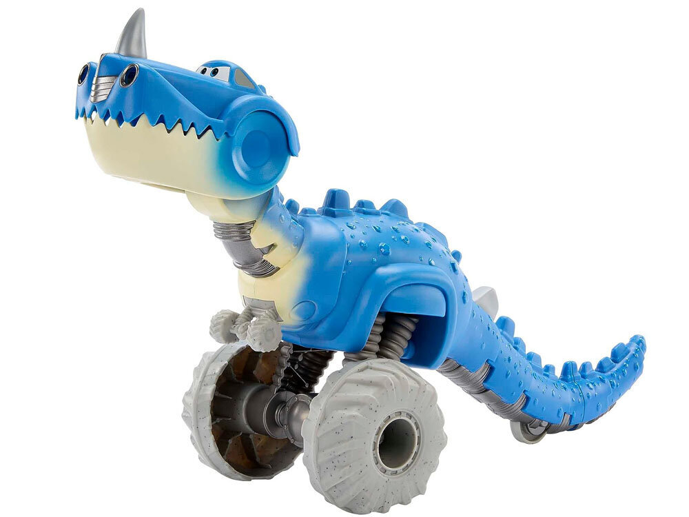 Interaktiivne dinosaurus, autod, sinine цена и информация | Poiste mänguasjad | kaup24.ee
