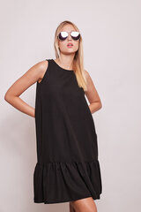 Женское платье, черное 907071222 цена и информация | Платья | kaup24.ee