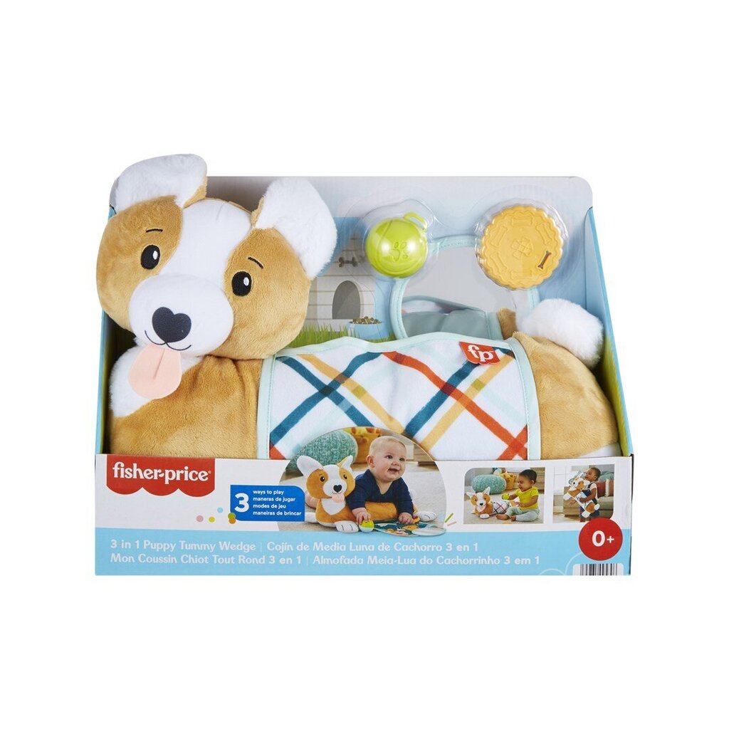 Koera kõhupadi Fisher-Price 3in1 hind ja info | Imikute mänguasjad | kaup24.ee