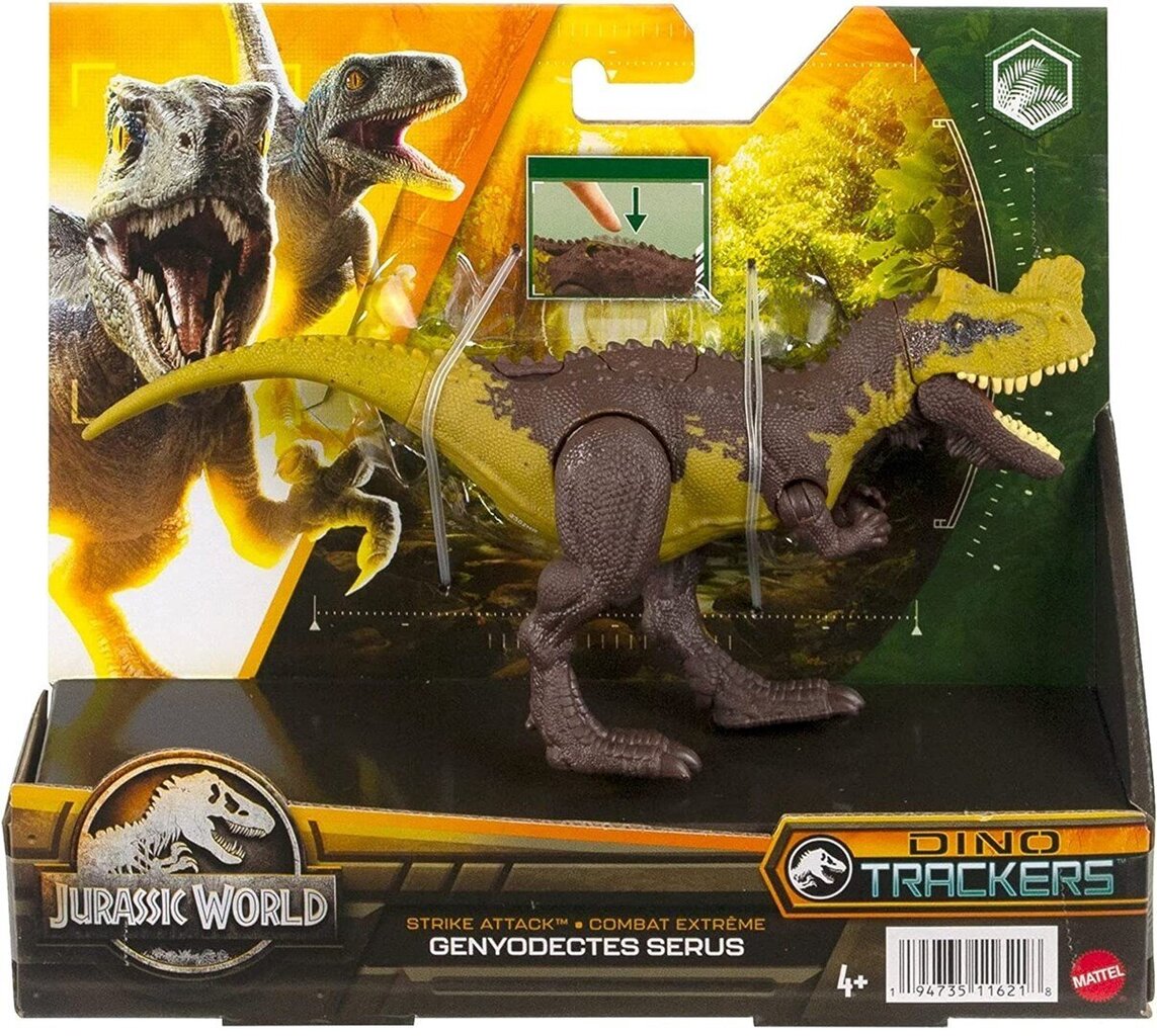 Joonis Jurassic World Dino Trackers dinosaurus Genyodectes Serus hind ja info | Poiste mänguasjad | kaup24.ee