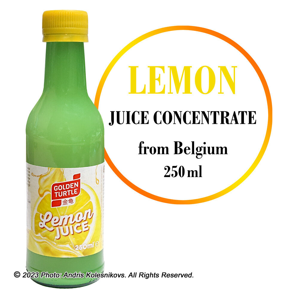 Sidrunimahl - kontsentraat, Lemon Juice concentrate, Golden Turtle, 250 ml hind ja info | Mahlad, nektarid | kaup24.ee