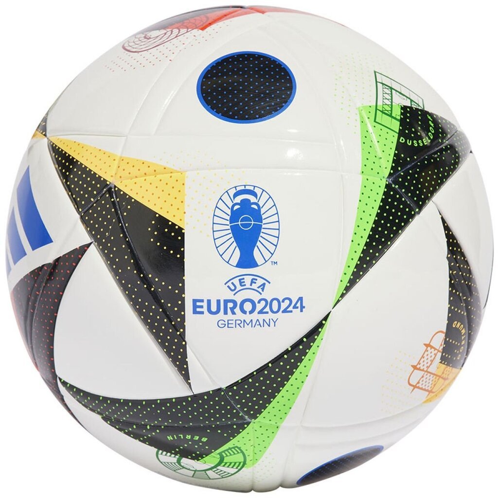 Jalgpallipall Adidas Euro24 liiga J350 IN9376 цена и информация | Jalgpalli pallid | kaup24.ee