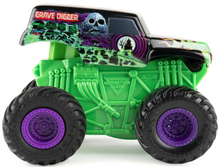 Pojazd Monster Jam 1:43 Grave Digger click & flip hind ja info | Poiste mänguasjad | kaup24.ee