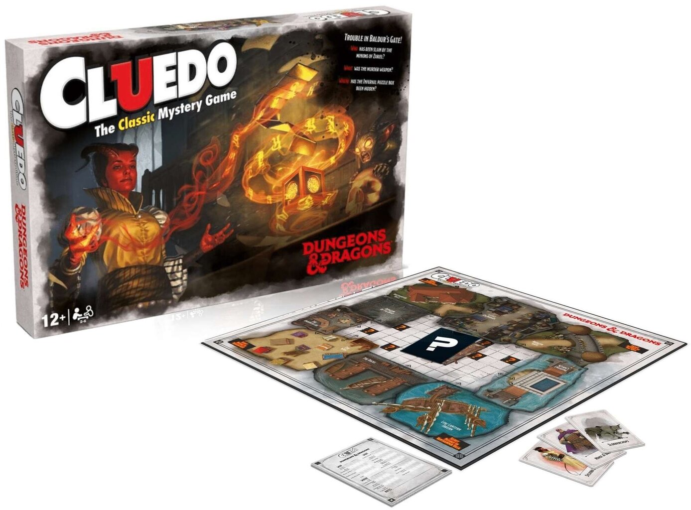 Sotsiaalne detektiivimäng Cluedo Dungeons & Dragons Ingliskeelne versioon  цена | kaup24.ee