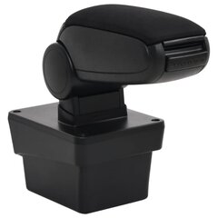 vidaXL auto käetugi, must, 17x40x(31-49) cm, ABS hind ja info | Lisaseadmed | kaup24.ee