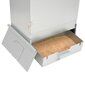 vidaXL BBQ suitsuahi puulaastudega, 44,5x29x110 cm, tsingitud teras цена и информация | Suitsuahjud, tarvikud | kaup24.ee