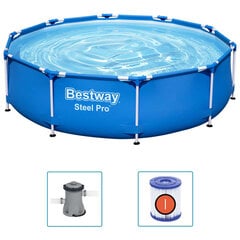 Bestway Steel Pro ujumisbassein 305 x 76 cm hind ja info | Basseinid | kaup24.ee