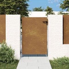 vidaXL aiavärav, 85 x 150 cm, corteni teras hind ja info | Aiad ja tarvikud | kaup24.ee