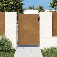 vidaXL aiavärav, 85 x 125 cm, Corteni teras hind ja info | Aiad ja tarvikud | kaup24.ee