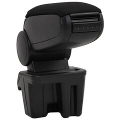 vidaXL auto käetugi, must, 15 x 31 x (28-44) cm, ABS hind ja info | Lisaseadmed | kaup24.ee