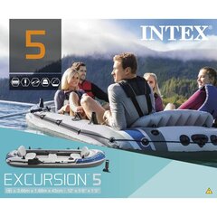 Intex Excursion 5 kummipaat aerudega ja pump 68325NP цена и информация | Лодки и байдарки | kaup24.ee