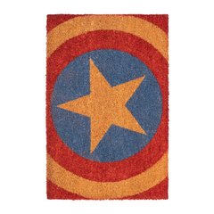 Marvel Captain America Shield Entrance Mat | 60x40cm цена и информация | Атрибутика для игроков | kaup24.ee