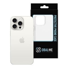 OBAL:ME TPU Case for Apple iPhone 15 Pro Max Transparent цена и информация | Чехлы для телефонов | kaup24.ee