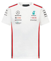 T-särk lastele Mercedes, valge hind ja info | Poiste särgid | kaup24.ee