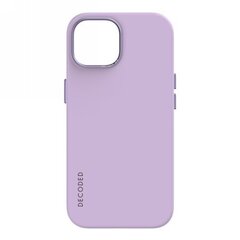 Decoded - Silicone Protective Case for iPhone 15 Compatible with MagSafe (lavender) цена и информация | Чехлы для телефонов | kaup24.ee