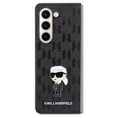 Karl Lagerfeld KLHCZFD5SAKCNPK Z Fold5 F946 hardcase czarny|black Saffiano Karl&Choupette Pin цена и информация | Чехлы для телефонов | kaup24.ee