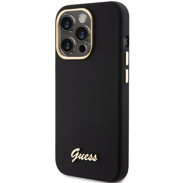 Guess GUHCP15LSMBSLK iPhone 15 Pro 6.1" hind ja info | Telefoni kaaned, ümbrised | kaup24.ee