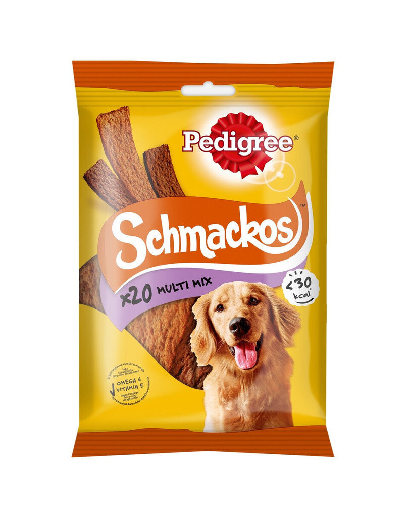 Pedigree Schmackos koos veiselihaga, 12x86 g цена и информация | Maiustused koertele | kaup24.ee