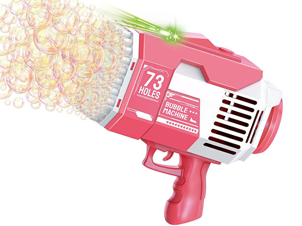 Bazooka seebimullipüstoli mänguasi, roosa цена и информация | Mänguasjad (vesi, rand ja liiv) | kaup24.ee
