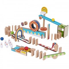 Ehitusplokid Tooky Toy, doomino puzzle hind ja info | Klotsid ja konstruktorid | kaup24.ee