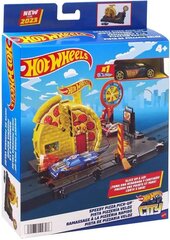 Mängukomplekt Hot Wheels Pizzeria HKX44 hind ja info | Poiste mänguasjad | kaup24.ee