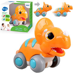 Dinosaurus ratastel, Triceratops цена и информация | Игрушки для малышей | kaup24.ee