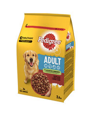 Pedigree Vital Protection koos veise- ja linnulihaga, 12x500 g hind ja info | Kuivtoit koertele | kaup24.ee