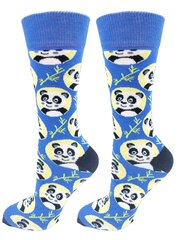 Sokid unisex Soho Mood Panda, sinine hind ja info | Naiste sokid | kaup24.ee