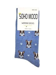 Sokid unisex Soho Mood Korgid, sinine hind ja info | Naiste sokid | kaup24.ee