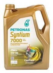 Mootoriõli Petronas Syntium 7000 LL 0W-30, 5L hind ja info | Mootoriõlid | kaup24.ee