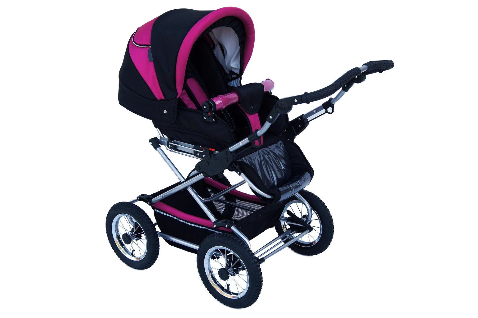 Jalutuskäru Fanari Baby Fashion 3in1 black hind ja info | Vankrid, jalutuskärud | kaup24.ee
