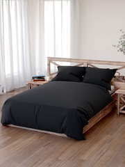 Puuvillane voodipesu Simply A426 - must hind ja info | Voodipesukomplektid | kaup24.ee