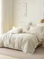 Ruffle Trim voodipesukomplekt (160x220 cm), 3 osa hind ja info | Voodipesukomplektid | kaup24.ee