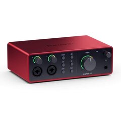 Helikaart Focusrite Scarlett 4i4 4th Gen цена и информация | Звуковые карты | kaup24.ee