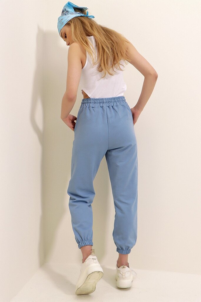 Naiste püksid, sinine hind ja info | Naiste püksid | kaup24.ee