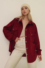 Naiste T-särk, punane цена и информация | Женские блузки, рубашки | kaup24.ee