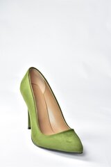 Naiste kõrge kontsaga kingad, roheline hind ja info | Naiste kingad | kaup24.ee