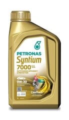 Масло для двигателя Petronas Syntium 7000 LL 0W-30, 1л цена и информация | Моторные масла | kaup24.ee