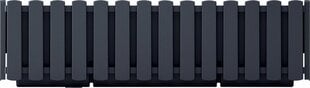 Цветочный горшок Prosperplast Boardee Fencycase DDEF600-S433, черный цена и информация | Вазоны | kaup24.ee