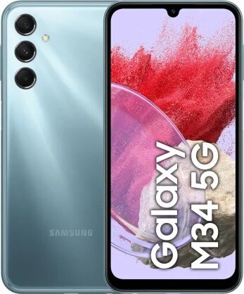 Samsung Galaxy M34 5G 6/128GB SM-M346BZBFXEO Waterfall Blue цена и информация | Telefonid | kaup24.ee