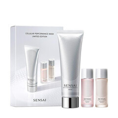 Näohoolduskomplekt küpsele nahale Sensai Cellular Performance Mask naistele: näomask, 100 ml + näovesi, 20 ml + pinguldav näoemulsioon, 20 ml hind ja info | Näokreemid | kaup24.ee