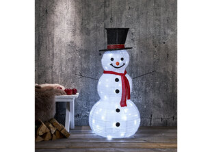 Надувной снеговик 155см. цена и информация | Рождественские украшения | kaup24.ee