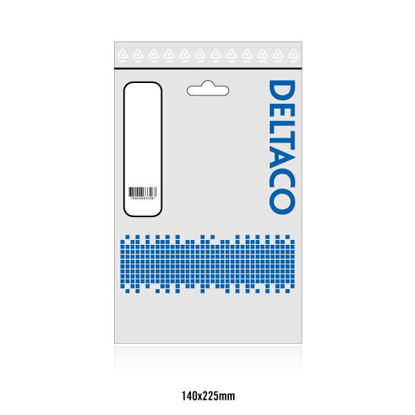 Deltaco, USB- A, 2 m hind ja info | Kaablid ja juhtmed | kaup24.ee