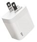 Silicon Power reisiadapter USB/USB-C QM16 20W, valge цена и информация | Mobiiltelefonide laadijad | kaup24.ee