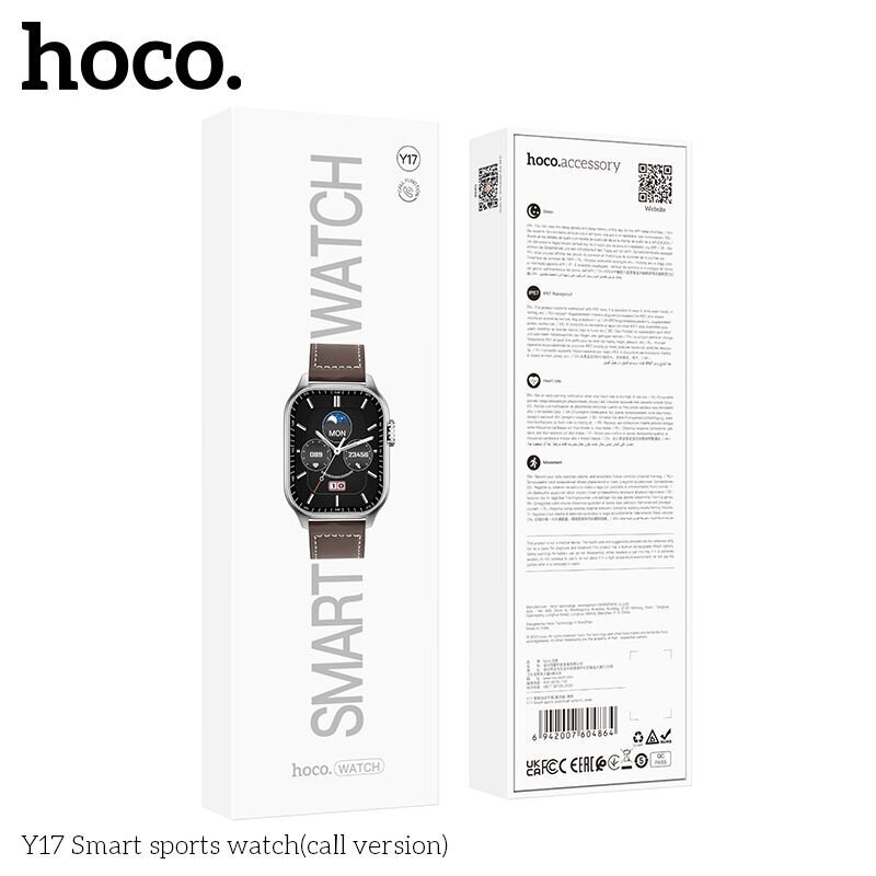 Hoco Y17 Silver hind ja info | Nutikellad (smartwatch) | kaup24.ee