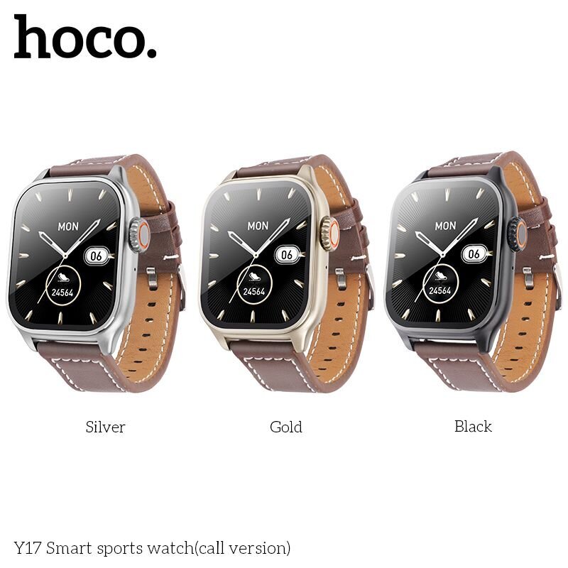 Hoco Y17 Black hind ja info | Nutikellad (smartwatch) | kaup24.ee