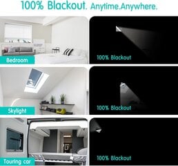 Blackout aknakile Perfi Filters, must/hõbedane hind ja info | Kleepkiled | kaup24.ee
