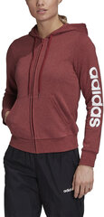 Dressipluus naistele Adidas W E Lin Fz Hd Burgundy hind ja info | Naiste pusad | kaup24.ee