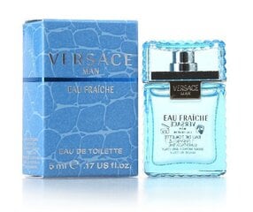 Versace Man Eau Fraiche EDT meestele 5 ml hind ja info | Versace Parfüümid ja lõhnad | kaup24.ee