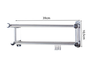 Держатель для полотенец HA5172 цена и информация | Аксессуары для ванной комнаты | kaup24.ee